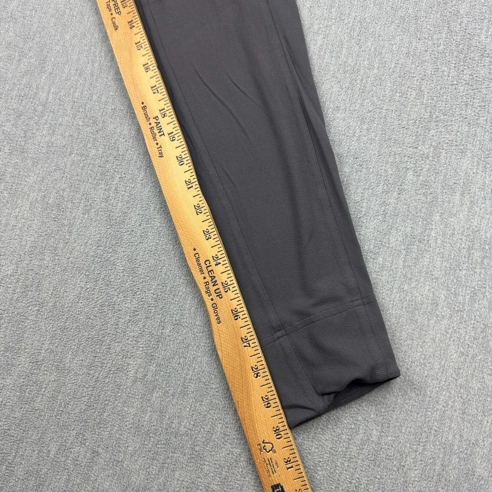 Lululemon Jogger Womens 2 Gray Run On Stretch Elastic Pocket Workout Gym Running